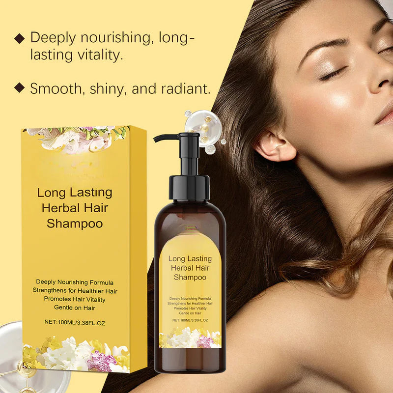 Long Lasting Natural Hair Dye Shampoo 100ML Buy 1 Get 1 FREE