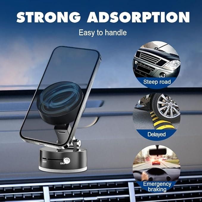 Vacuum Magnetic Suction Mobile Holder