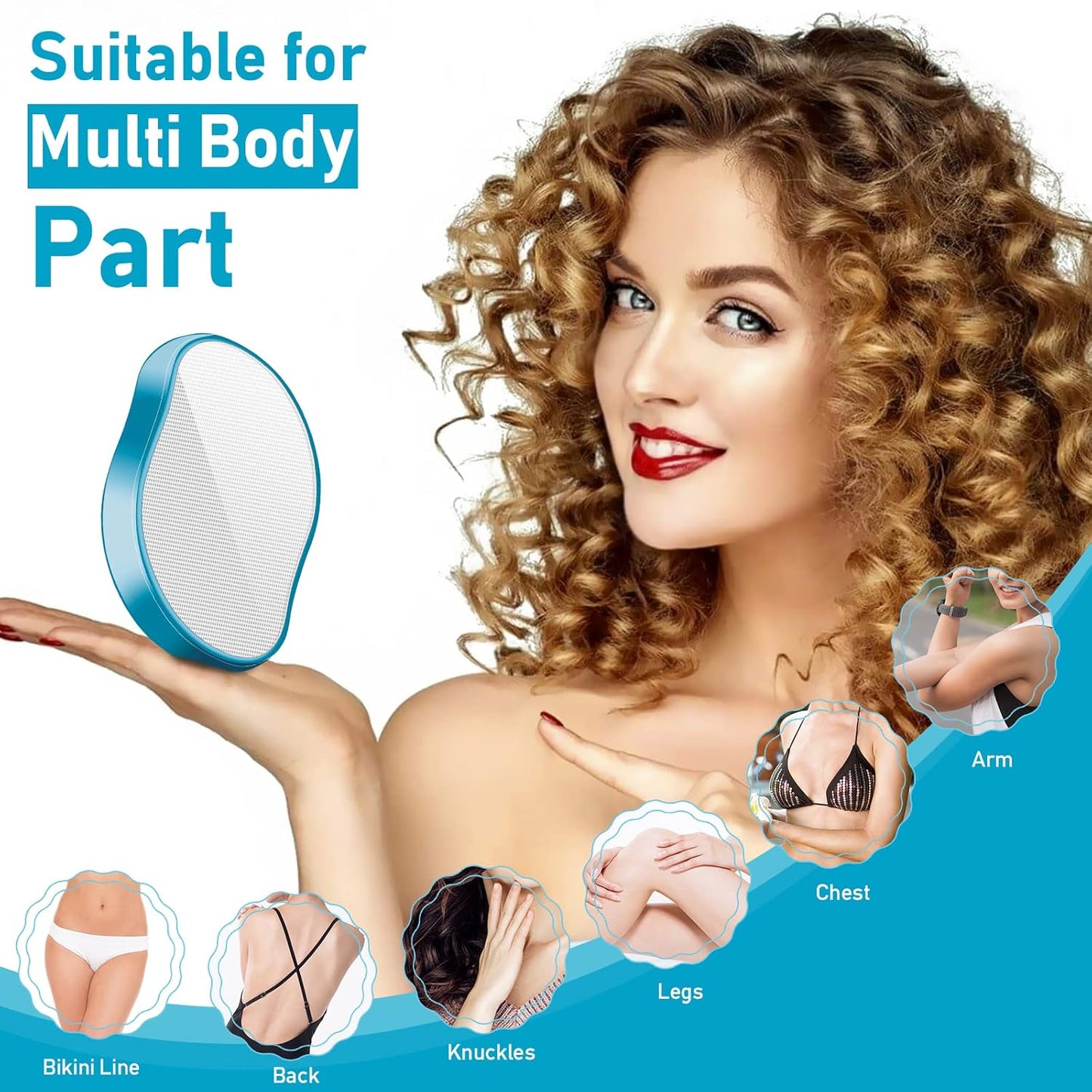 Crystal Hair Eraser for Women and Men