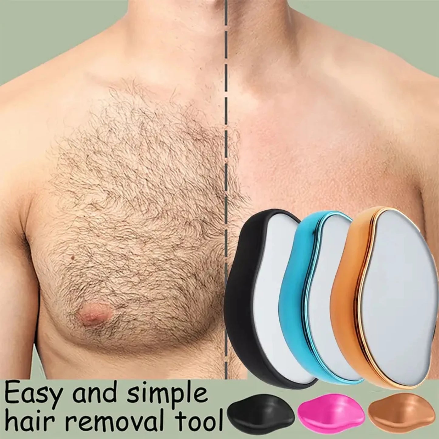 Crystal Hair Eraser for Women and Men
