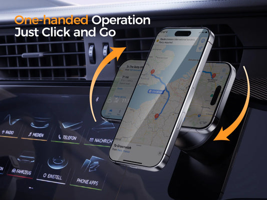 Vacuum Magnetic Suction Mobile Holder